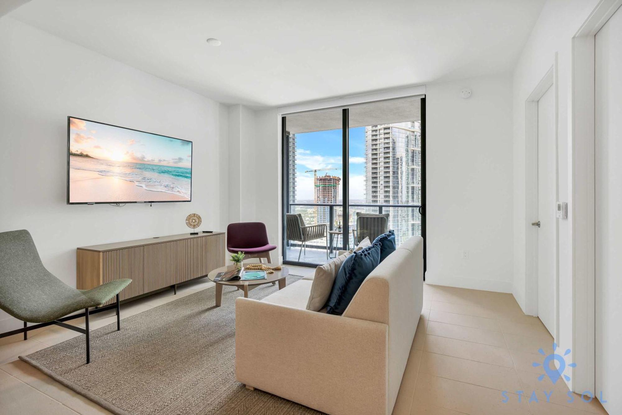 Modern 1br With Pool * Miami